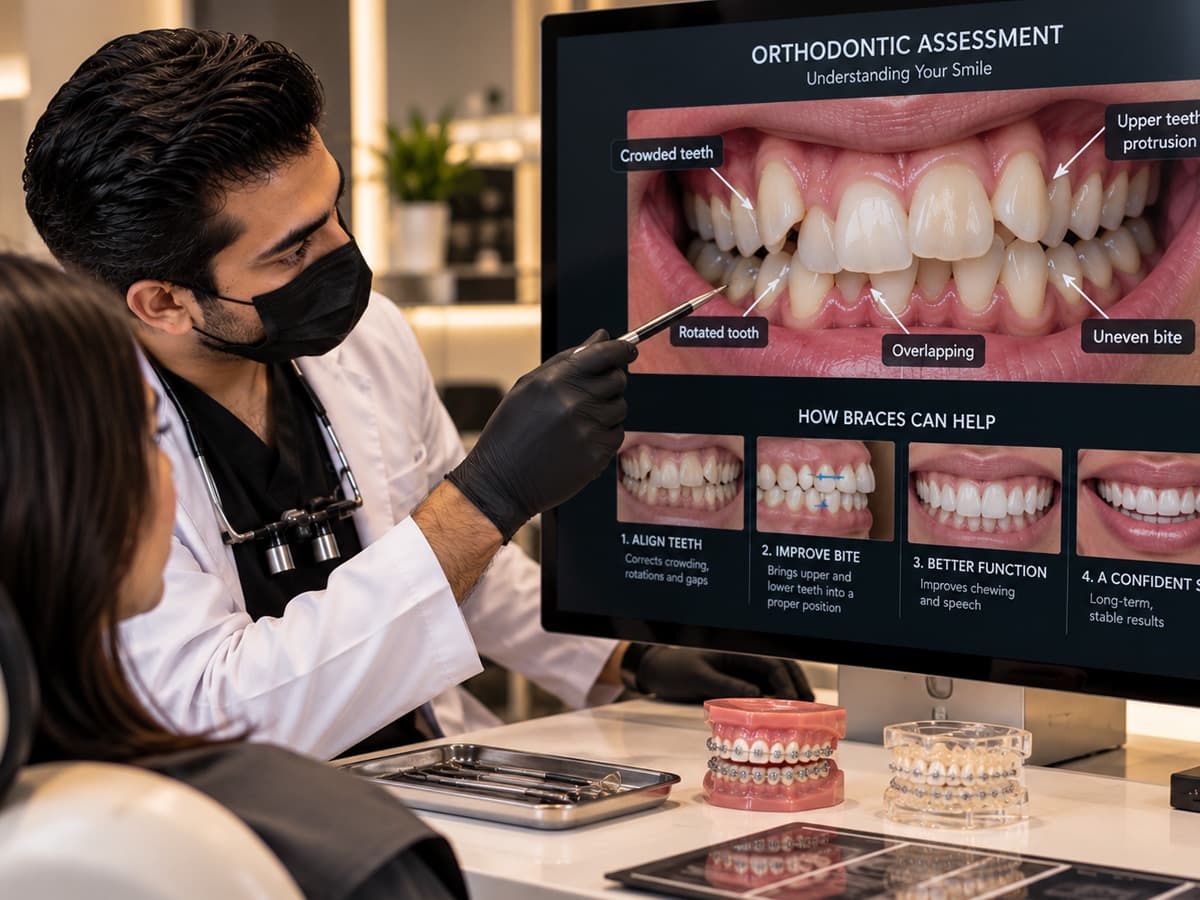 Step-by-step Braces Treatment procedure at Beverly Hills Clinic