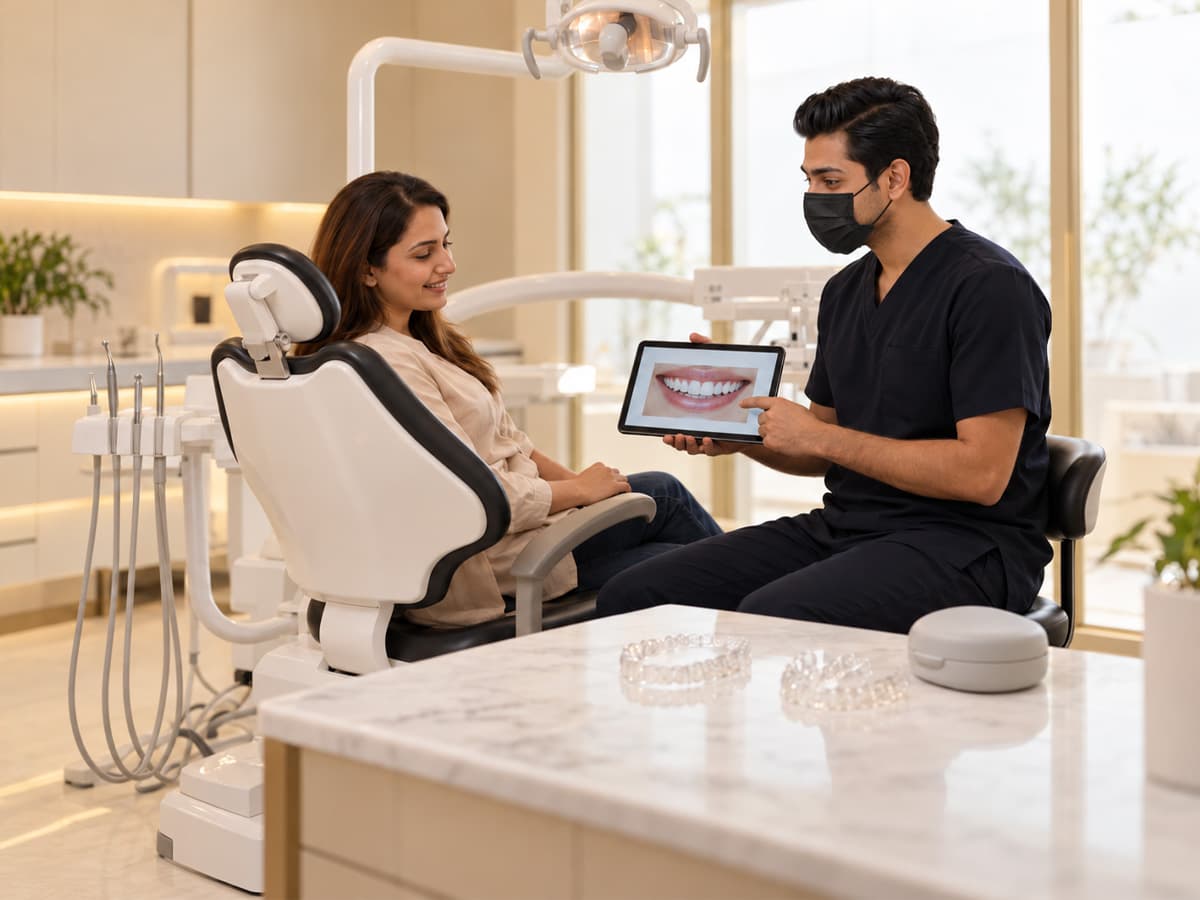 Clear Aligner Treatments treatment at Beverly Hills Clinic Karachi