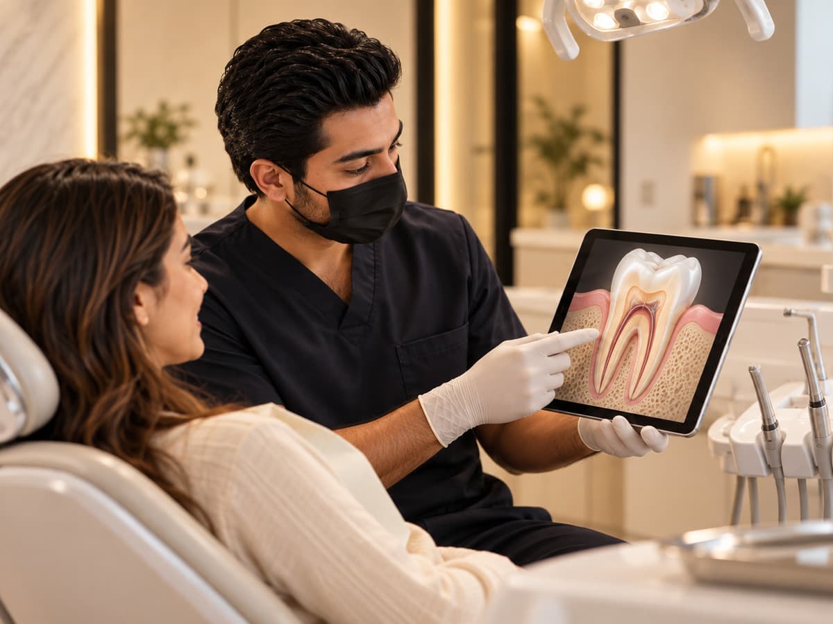 Root Canal Treatment treatment at Beverly Hills Clinic Karachi